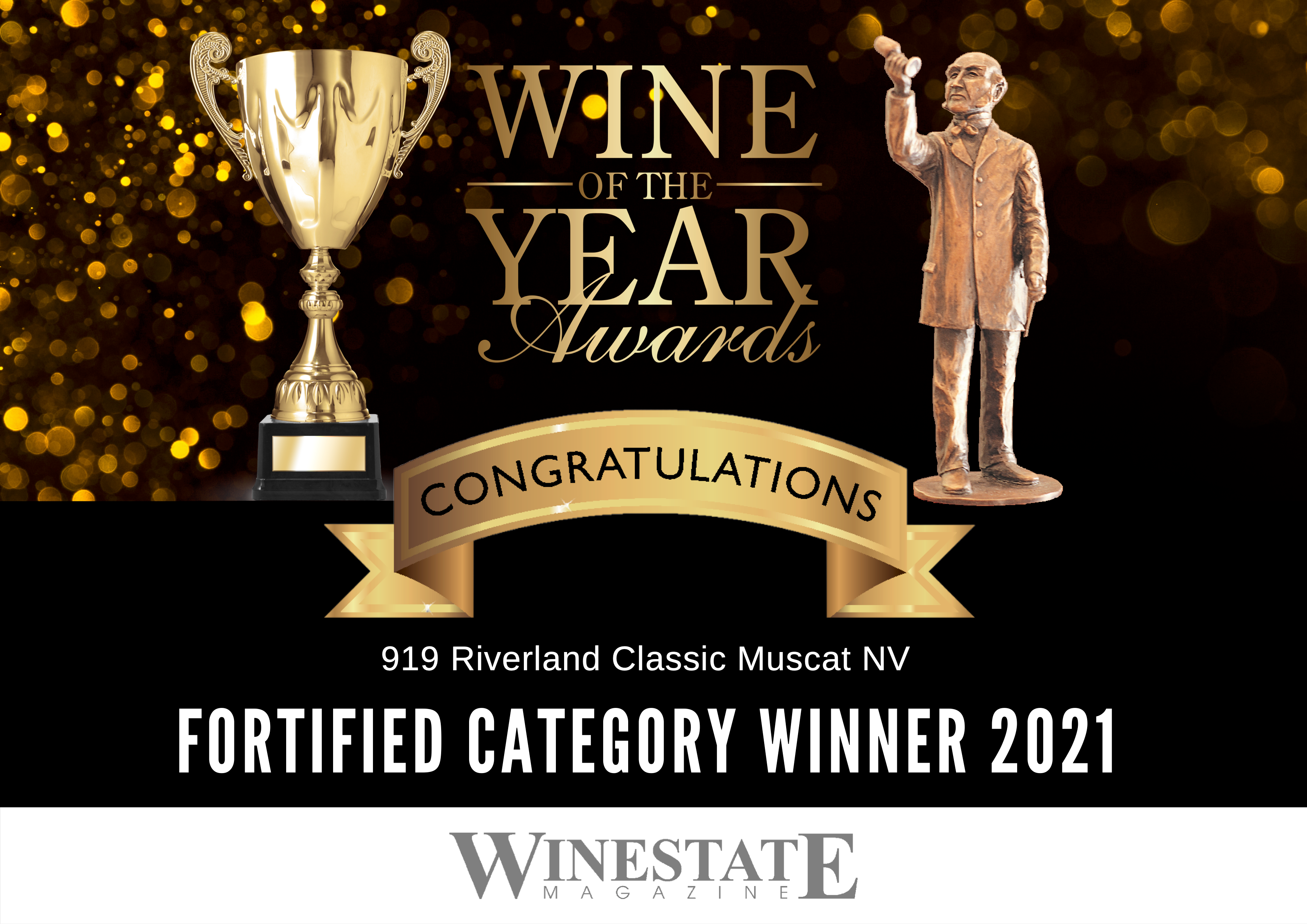 Wine of the Year award crowns off a stellar year!