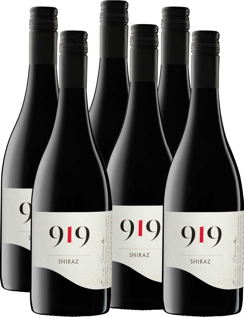 919 Reserve  Organic Shiraz 750mL
