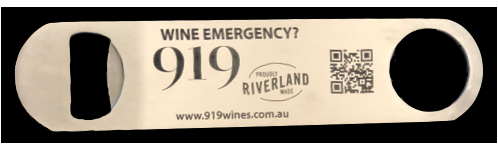 919 Sparkling wine bottle opener