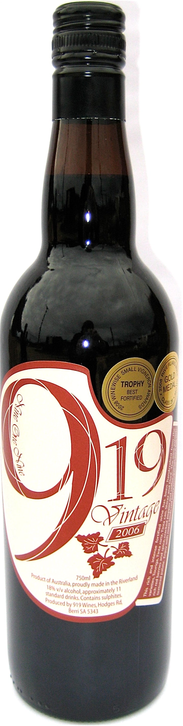 919 Limited Release Vintage Fortified 750mL